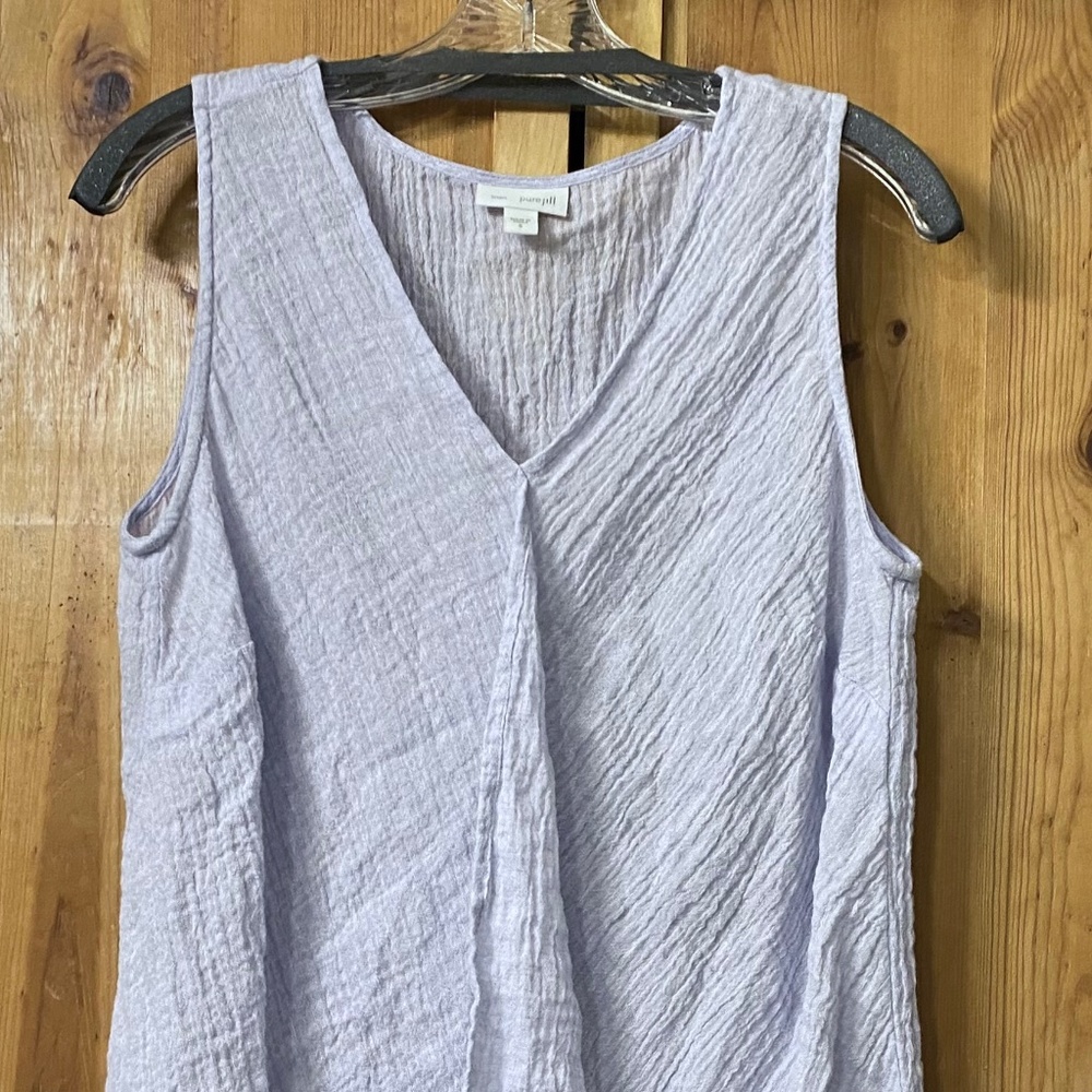 NEW BLUE GAUZE BLOUSE BY J JILL